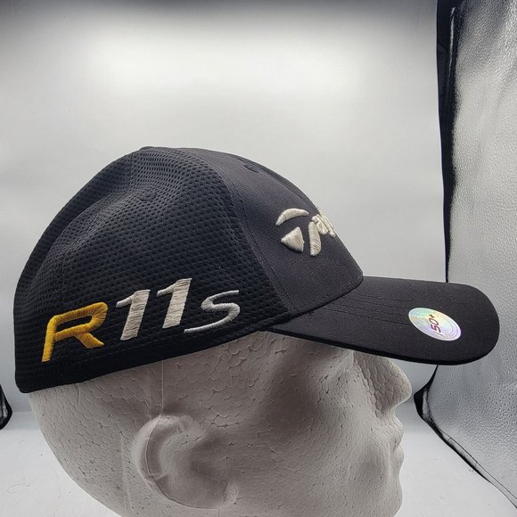 Taylormade Penta R11s Adults Hat Adjustable Black RBZ Lightweight Golf Cap - Picture 4 of 9